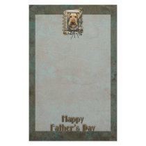 Fathers Day - Stone Paws - Airedale