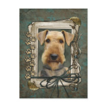 Fathers Day - Stone Paws - Airedale