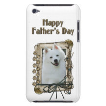 Fathers Day - Stone Paws - American Eskimo iPod Touch Covers