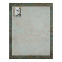 Fathers Day - Stone Paws - American Eskimo Custom Letterhead