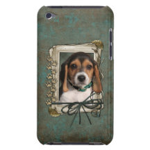 Fathers Day - Stone Paws - Beagle Puppy iPod Touch Covers