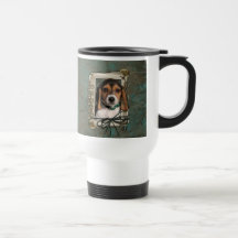 Fathers Day - Stone Paws - Beagle Puppy Coffee Mugs