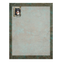 Fathers Day - Stone Paws - Bernese Mountain Dog Letterhead Design