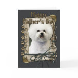 Fathers Day - Stone Paws - Bichon Frise