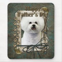 Fathers Day - Stone Paws - Bichon Frise