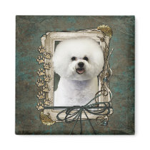 Fathers Day - Stone Paws - Bichon Frise