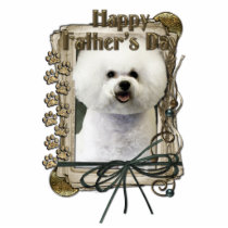Fathers Day - Stone Paws - Bichon Frise
