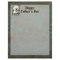Fathers Day - Stone Paws - Bichon Frise