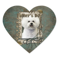 Fathers Day - Stone Paws - Bichon Frise