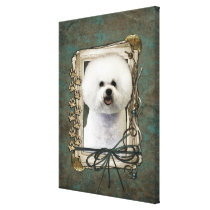 Fathers Day - Stone Paws - Bichon Frise