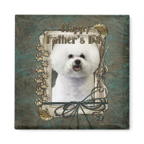 Fathers Day - Stone Paws - Bichon Frise