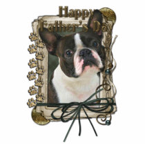 Fathers Day - Stone Paws - Boston Terrier
