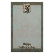 Fathers Day - Stone Paws - Bulldog