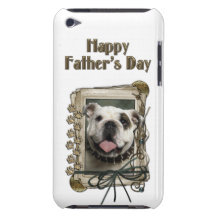Fathers Day - Stone Paws - Bulldog iPod Touch Cover