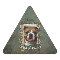 Fathers Day - Stone Paws - Bulldog - Dark