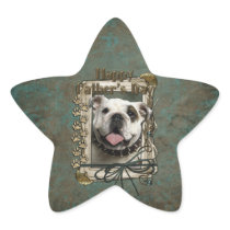 Fathers Day - Stone Paws - Bulldog - Light