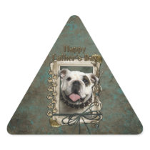 Fathers Day - Stone Paws - Bulldog - Light