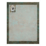 Fathers Day - Stone Paws - Cairn - Teddy Bear Custom Letterhead
