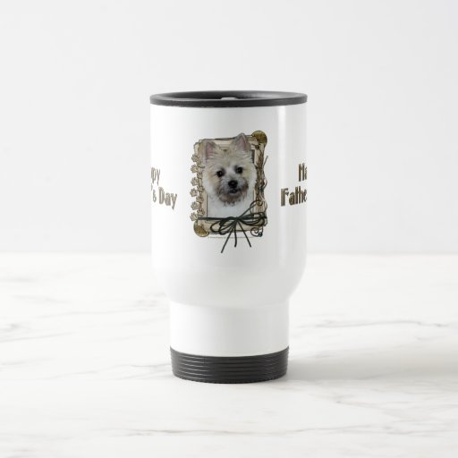 Fathers Day - Stone Paws - Cairn - Teddy Bear Coffee Mug