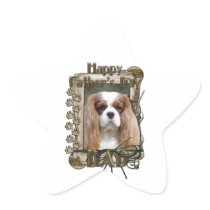 Fathers Day - Stone Paws - Cavalier - Blenheim