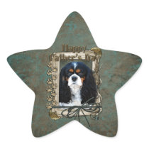 Fathers Day - Stone Paws - Cavalier - Tri-Colour