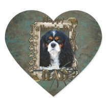 Fathers Day - Stone Paws - Cavalier - Tri-Colour