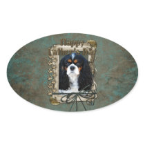 Fathers Day - Stone Paws - Cavalier - Tri-Colour