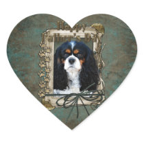 Fathers Day - Stone Paws - Cavalier - Tri-Colour
