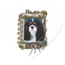 Fathers Day - Stone Paws - Cavalier - Tri-Colour