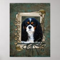 Fathers Day - Stone Paws - Cavalier - Tri Colour