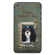 Fathers Day - Stone Paws - Cavalier - Tri Colour iPod Case-Mate Cases