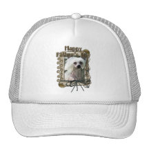 Fathers Day - Stone Paws - Chinese Crested Hat