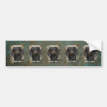 Fathers Day - Stone Paws - Dachshund - Winston Bumper Sticker
