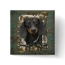 Fathers Day - Stone Paws - Dachshund - Winston Buttons
