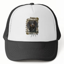 Fathers Day - Stone Paws - Dachshund - Winston Mesh Hat