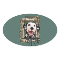 Fathers Day - Stone Paws - Dalmatian