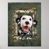 Fathers Day - Stone Paws - Dalmatian