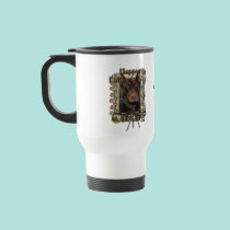 Fathers Day - Stone Paws - Doberman - Red mugs