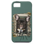 Fathers Day - Stone Paws - French Bulldog - Teal