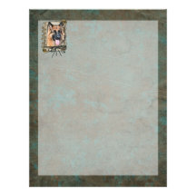 Fathers Day - Stone Paws - German Shepherd Custom Letterhead