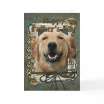 Fathers Day - Stone Paws - Golden Retriever