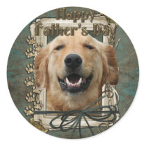 Fathers Day - Stone Paws - Golden Retriever