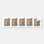 Fathers Day - Stone Paws Golden Retriever Corona Bumper Stickers