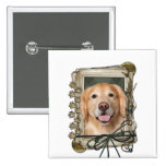 Fathers Day - Stone Paws Golden Retriever Corona Pins