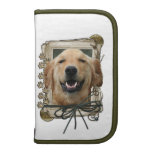 Fathers Day - Stone Paws - Golden Retriever Mickey Folio Planners