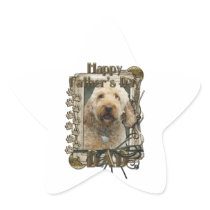 Fathers Day - Stone Paws - GoldenDoodle