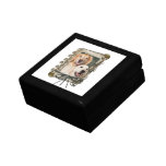 Fathers Day - Stone Paws Goldens Corona and Tebow Keepsake Box