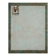 Fathers Day - Stone Paws - Great Dane Customized Letterhead