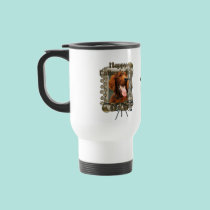 Fathers Day - Stone Paws - Irish Setter mugs