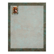 Fathers Day - Stone Paws - Irish Setter Customized Letterhead